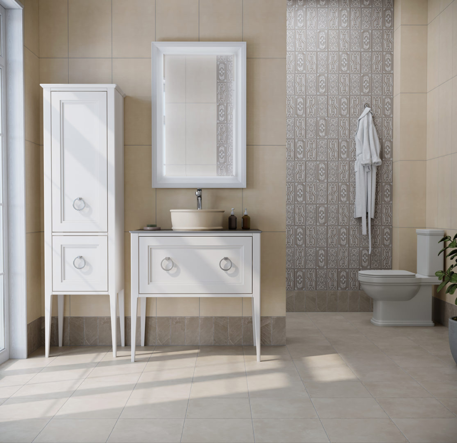 Kerama Marazzi Plaza Classic тумба 80 белая PL.C.80.1WHT