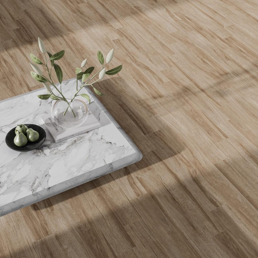 Керамический гранит Kerama Marazzi Прованс Лавр бежевый матовый обрезной 13x80x0,9 KM1380G0011R