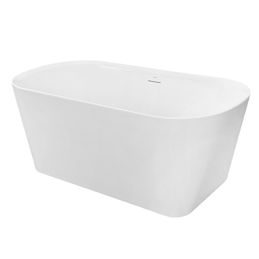 Ванна акриловая Azario Crisp 1500x750x600 отдельностоящая, в комплекте с сифоном и металлической рамой AZ-8692-1.5
