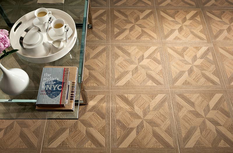 Coliseum Gres Savoia Parquet Marrone 45x45 см керамогранит напольный коричневый натуральный