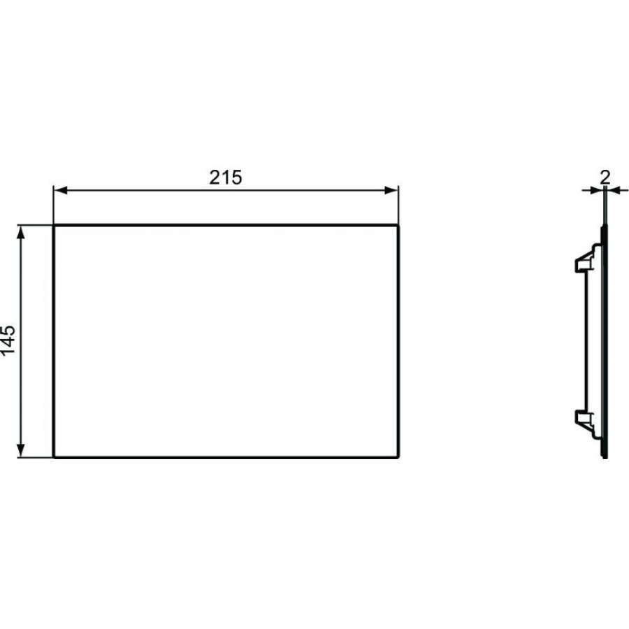 Ideal Standard антивандальная инспекционная панель R0137JG