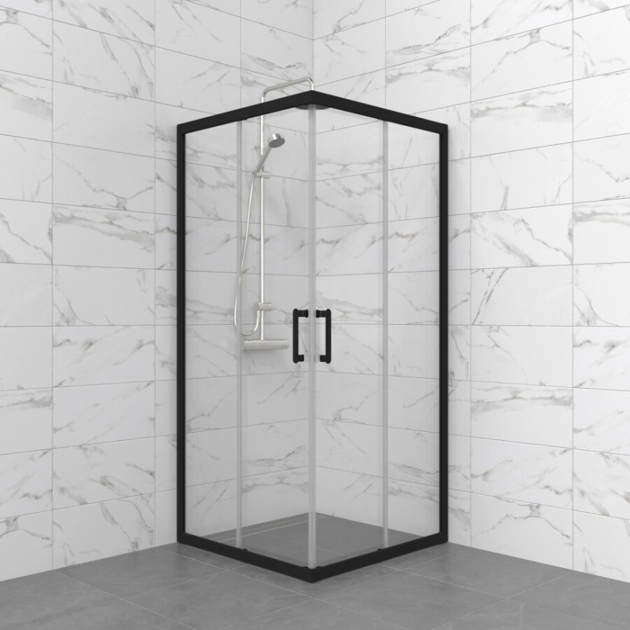 Душевая Ширма Triton pro Фикс-Блэк 80х80 Щ0000074407