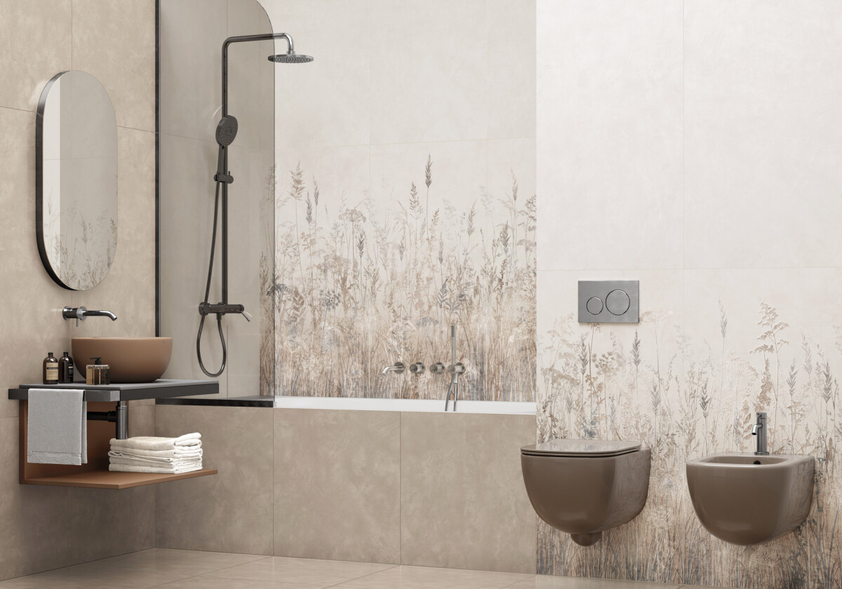 Artkera Group Alma Ceramica Флора / Flora Керамогранит 600 x 1200 x 8.5 GFU60120FLO04L