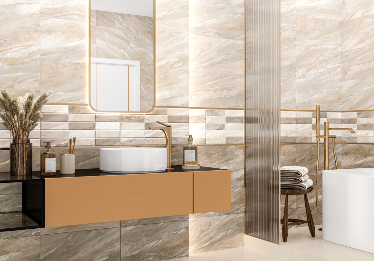 Alma Ceramica Адриатик Керамическая плитка настенная 300 x 600 x 7.5 TWA3060ADT04