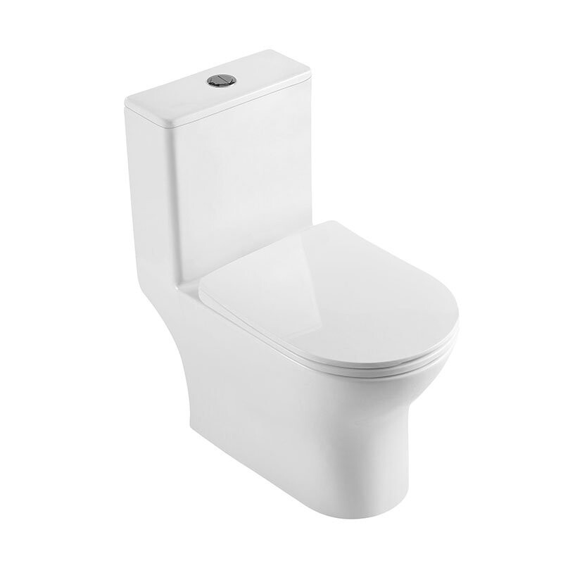 Унитаз моноблок безободковый с сиденьем BelBagno LOUNGE BB8618CPR-MN/SC