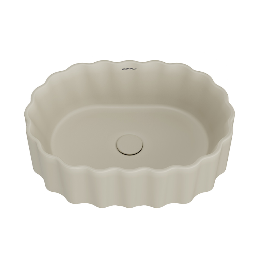 Kerama Marazzi Artbasin Conchiglia раковина 50 песочная CC.wb.50SAN