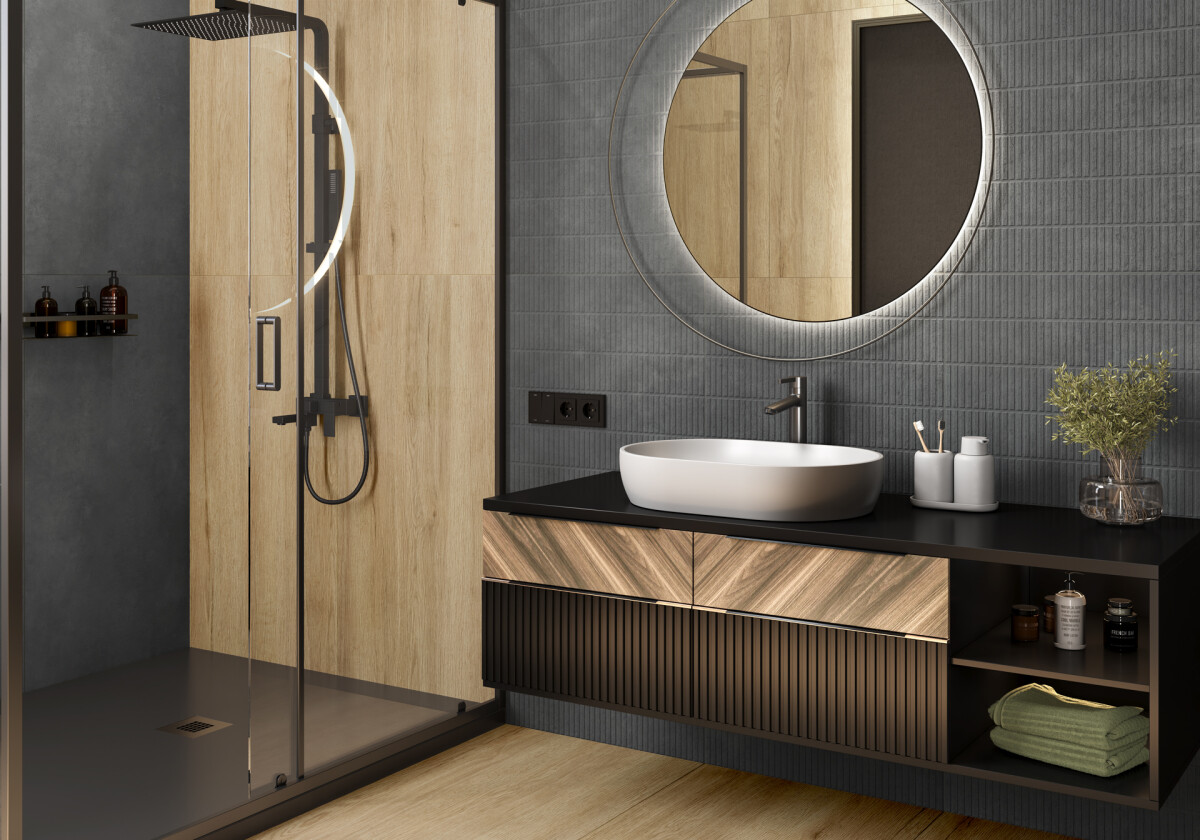 LCM Невел белый / Nevel White Керамогранит 800 x 800 x 8 8080NVL00M