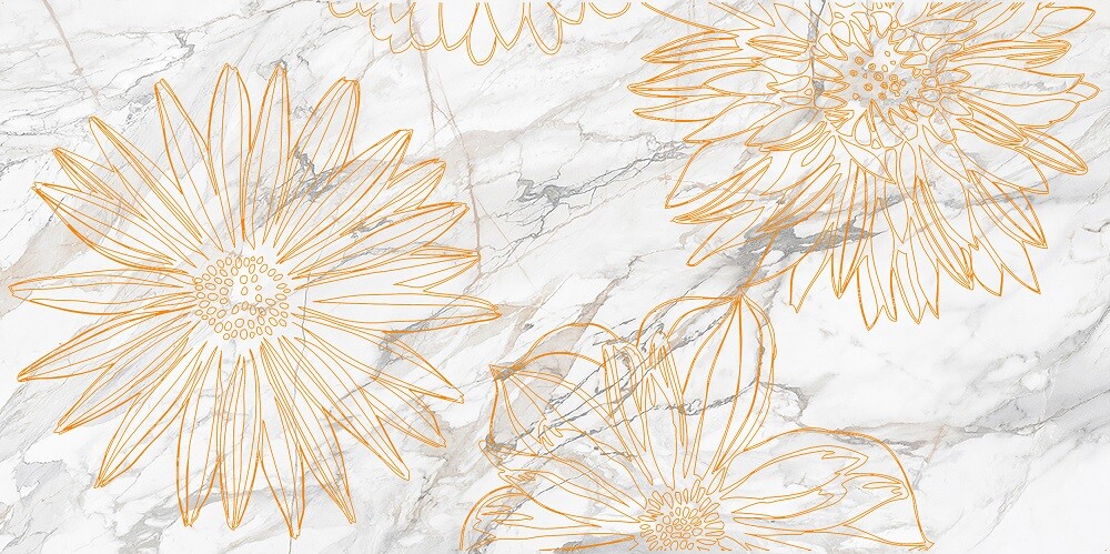 Плитка керамическая Березакерамика Декор Briere Flower 1 30x60