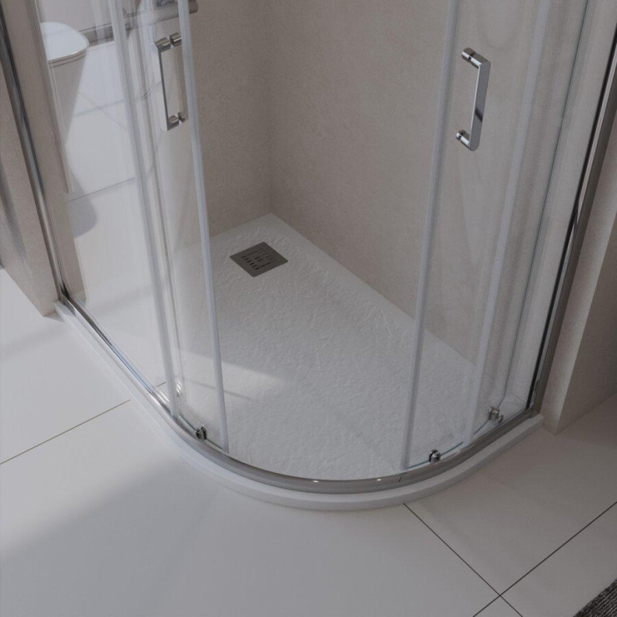 Поддон из искусственного мрамора левосторонний Belbagno TRAY-MR-UNO-RH-120/80-550-35-W-L-CR