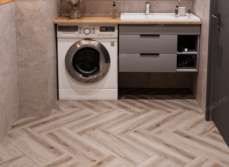 Alpine Floor Norland Lagom Parquet LVT Кварцвиниловая плитка Bratt 1034-5 590 x 118 x 2 mm