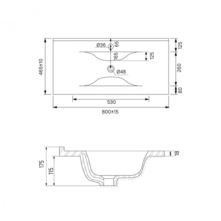 Iddis Oxford 80 тумба с раковиной OXF80W0i95K напольная