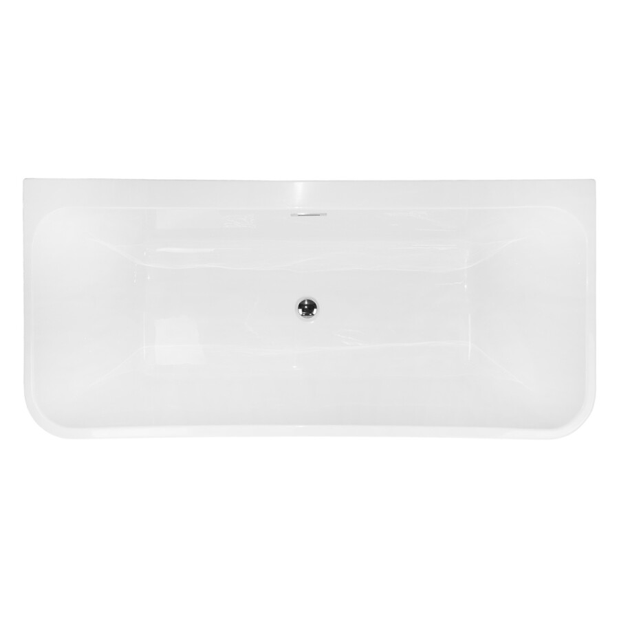 Ванна акриловая Loranto 1700х750х610 пристенная, в комплекте с сифоном и опорными ножками CS-12-170