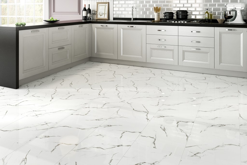 Grasaro Classic Marble White G-271-m керамогранит напольный 40х40 см белый матовый