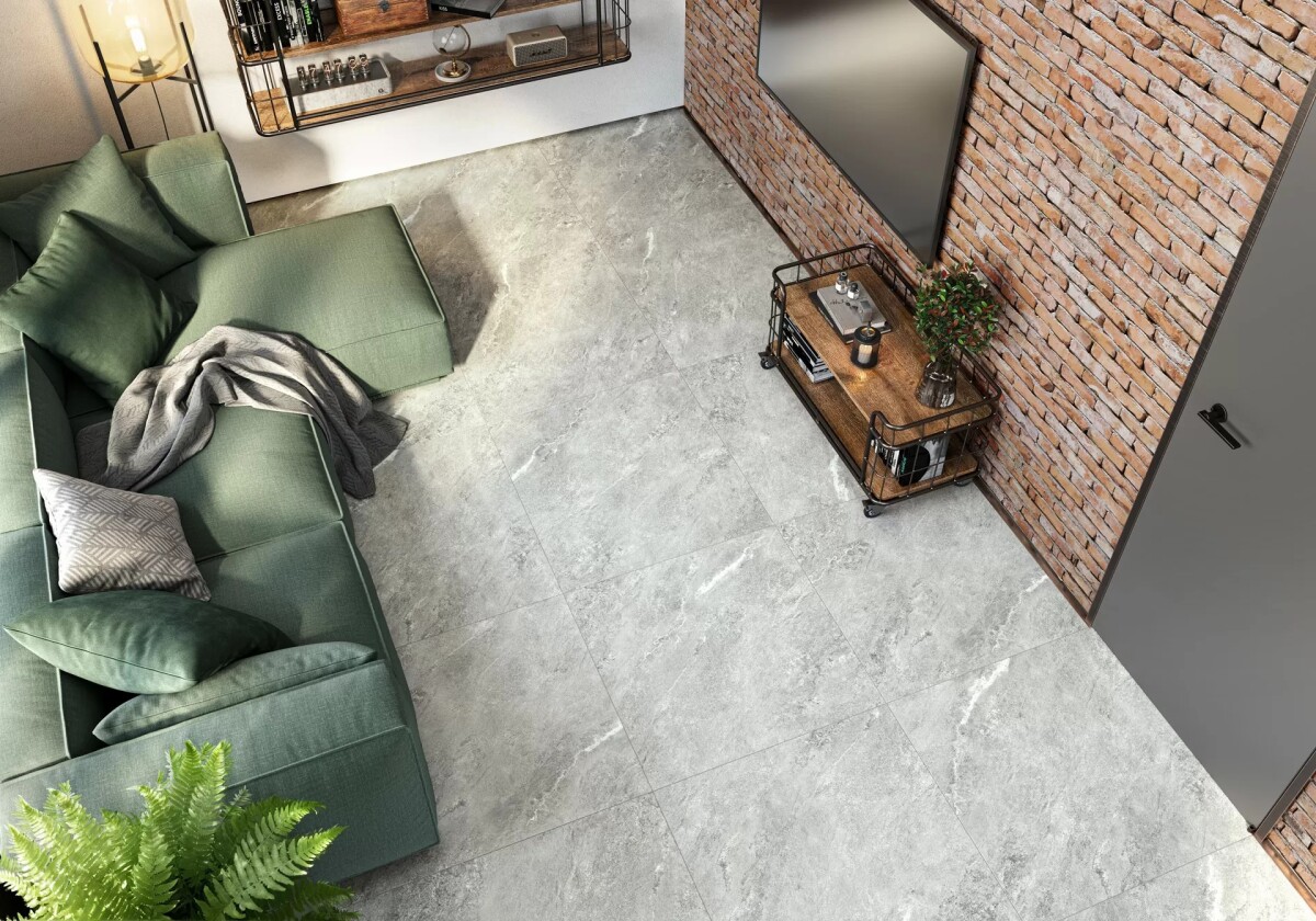 Керамогранит 60120AJA15M LCM Ajax Gray Матовый Карвинг 600 x 1200 x 7 мм.