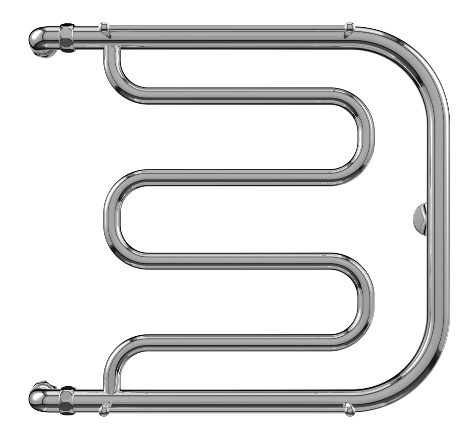 Terminus Фокстрот полотенцесушитель водяной 500*700