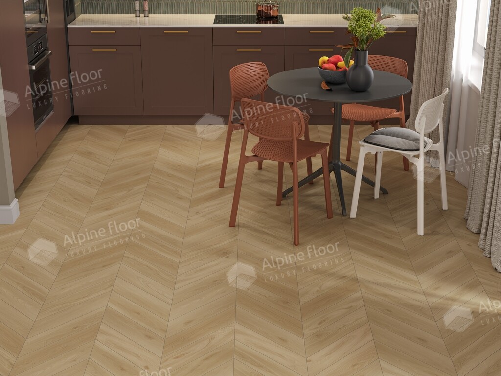 Ламинат Alpine Floor Chevron Art LF109-01, 550*112*12mm