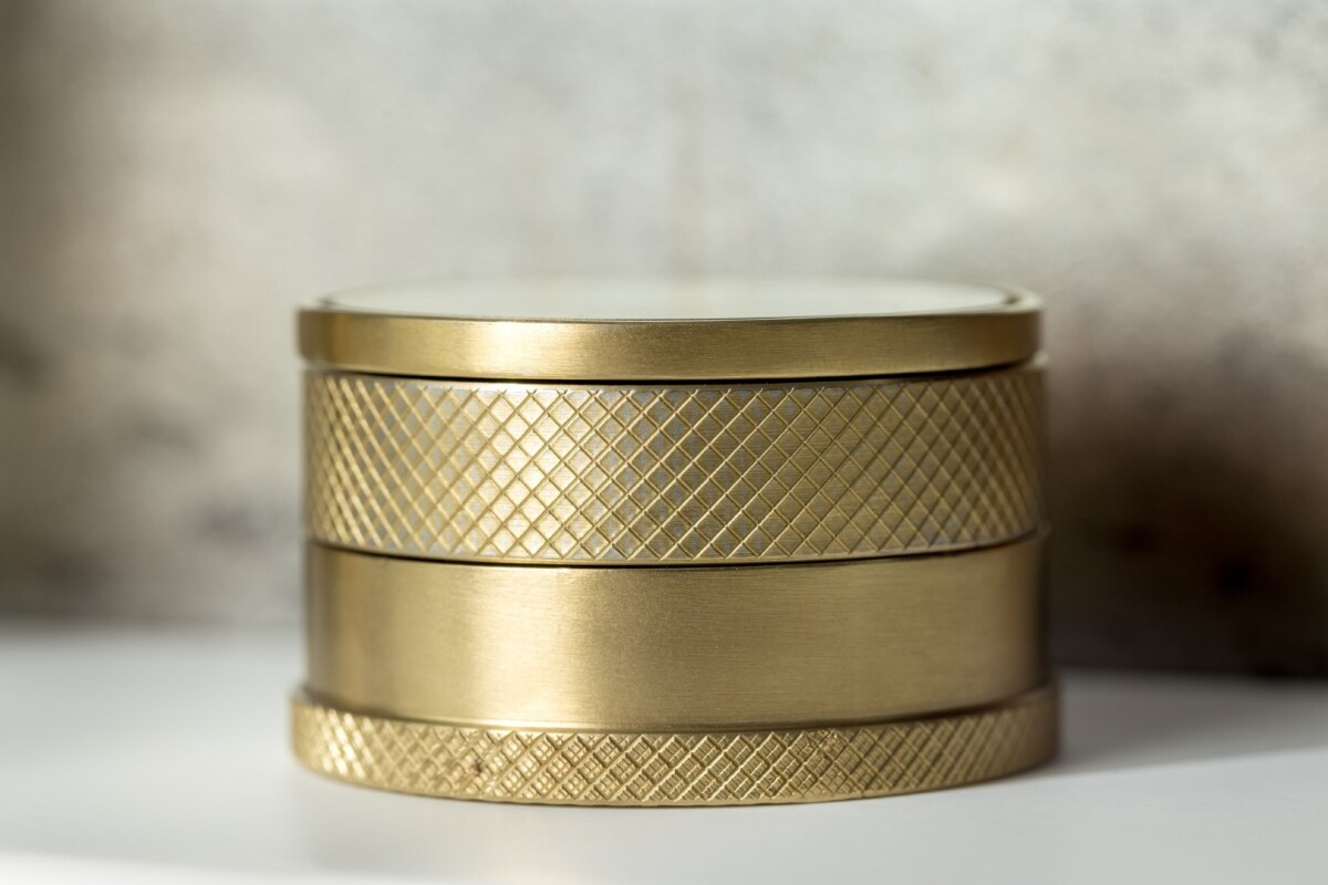 Смеситель для раковины Boheme Prestige Mat Gold на 3 отв. 152-MG-PR