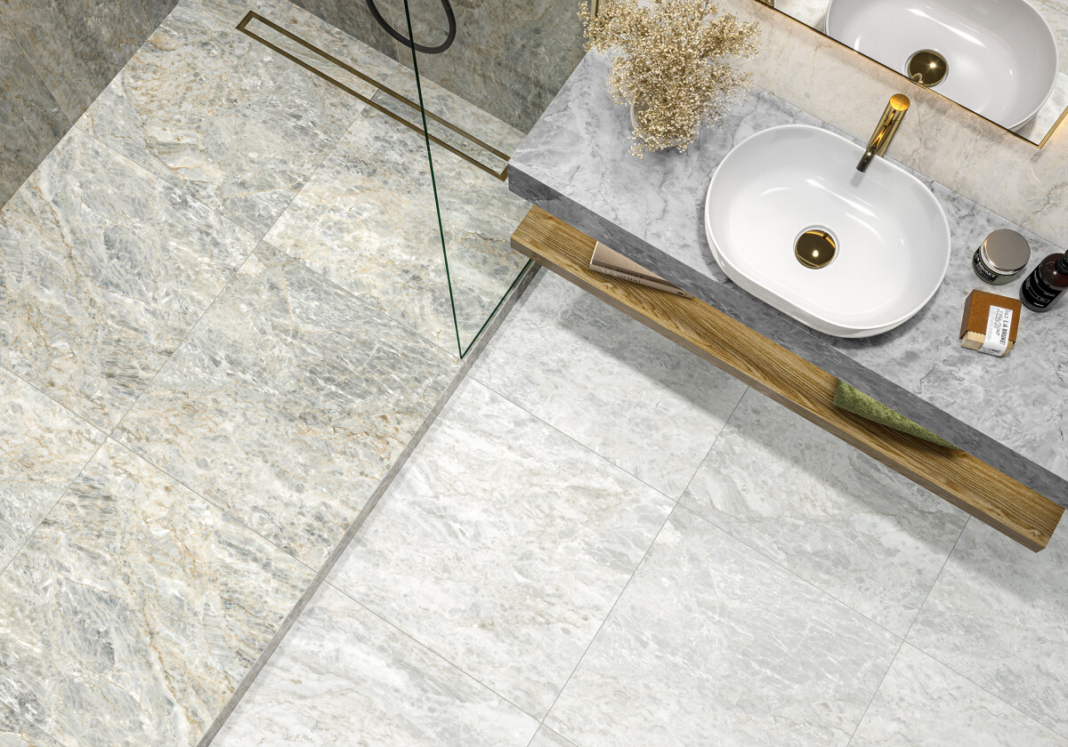 Керамогранит 60120SIR25P LCM Sirius Silver Полированный 600 x 1200 x 7 мм.