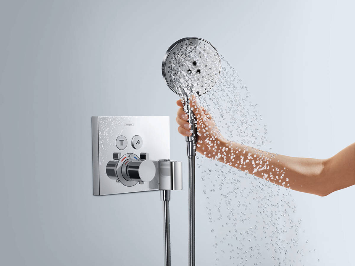 Hansgrohe ShowerSelect Термостат для 2 потребителей хром 15765000