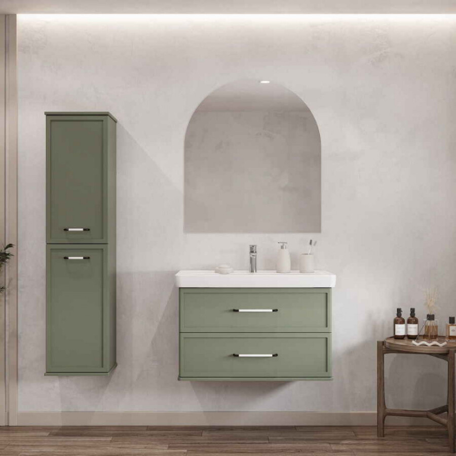 Тумба под раковину AQUATON Нео-Классика 65 2 ящика, кипарис 1A290101NC5E0