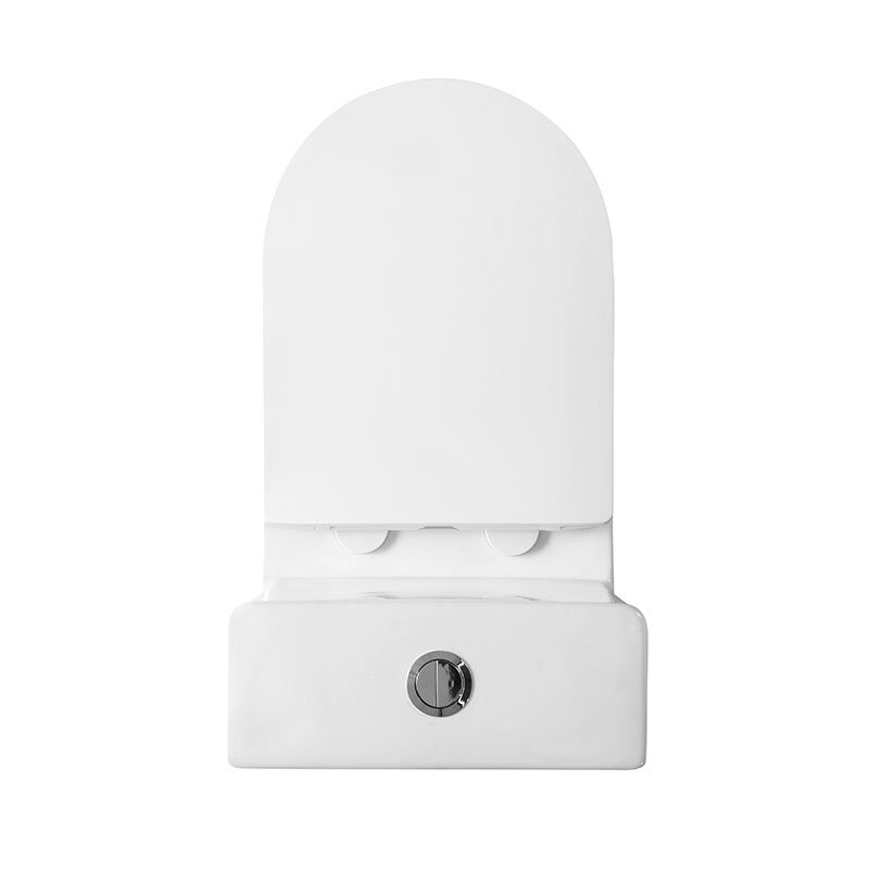 Унитаз моноблок безободковый с сиденьем BelBagno LOUNGE BB8618CPR-MN/SC