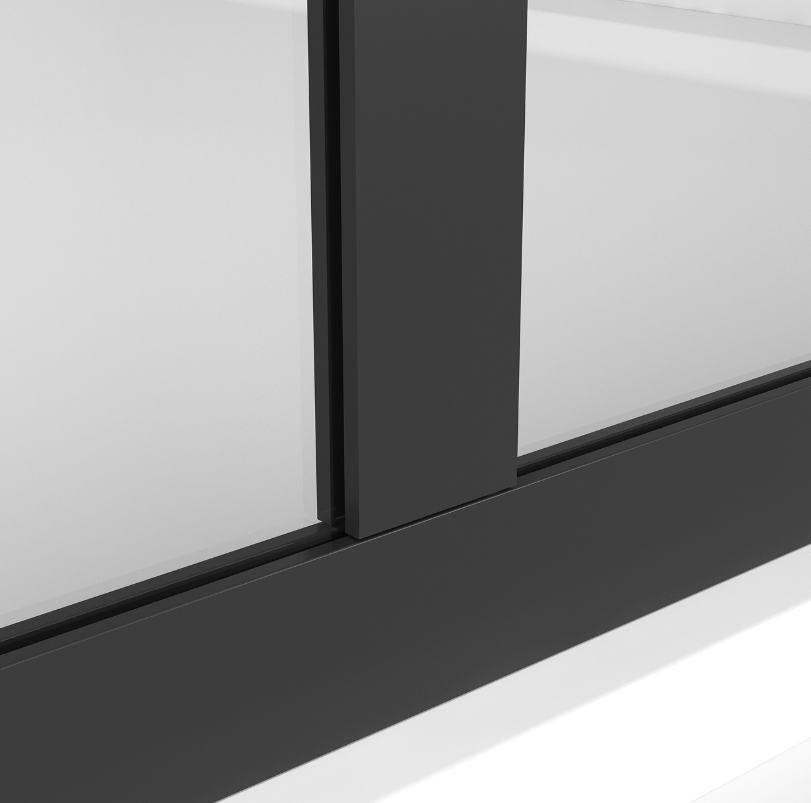Душевая перегородка Niagara Nova NG-686-10BLACK (100х195)