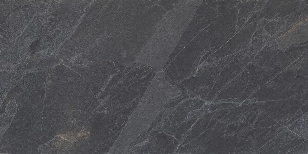 Керамогранит 7930138703869 Eurotile Muretto Nero Structure 60x120