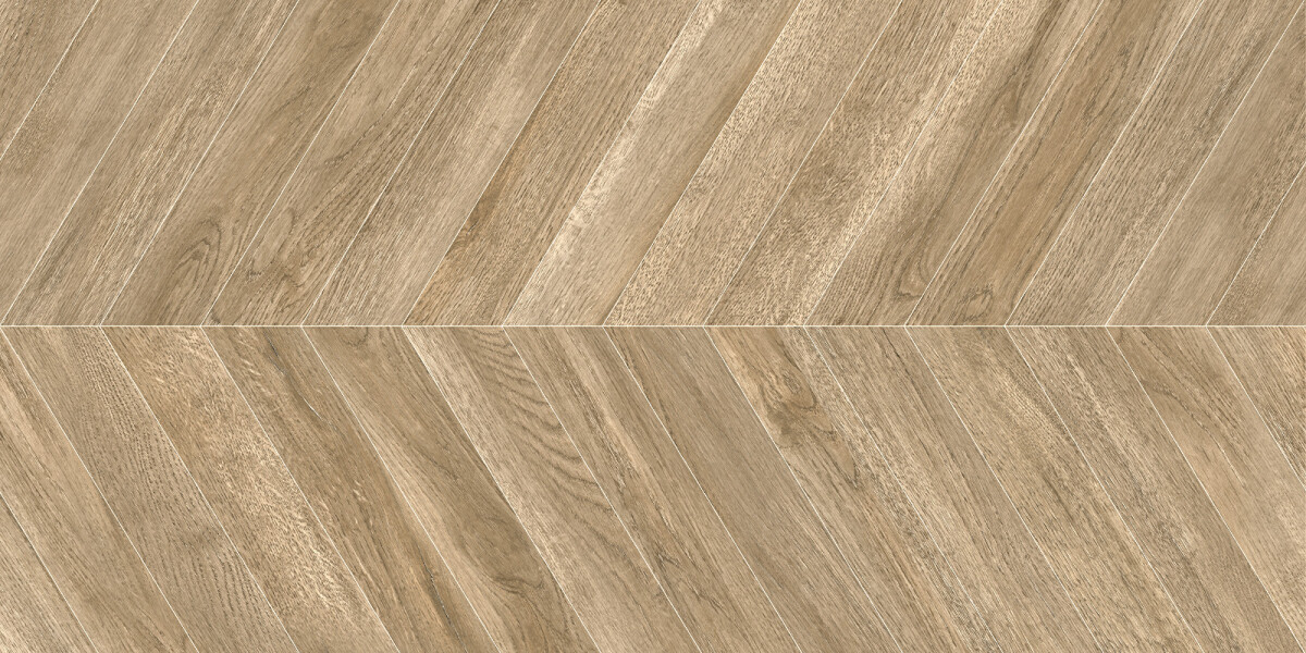 Delacora Walnut Chevron Light Керамогранит 600 x 1200 x 9.5 D120251M