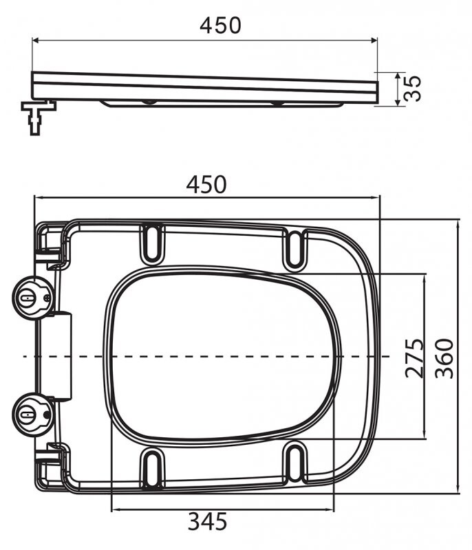 BelBagno Ardente-C унитаз подвесной безободковый черный BB3202CHR-MB