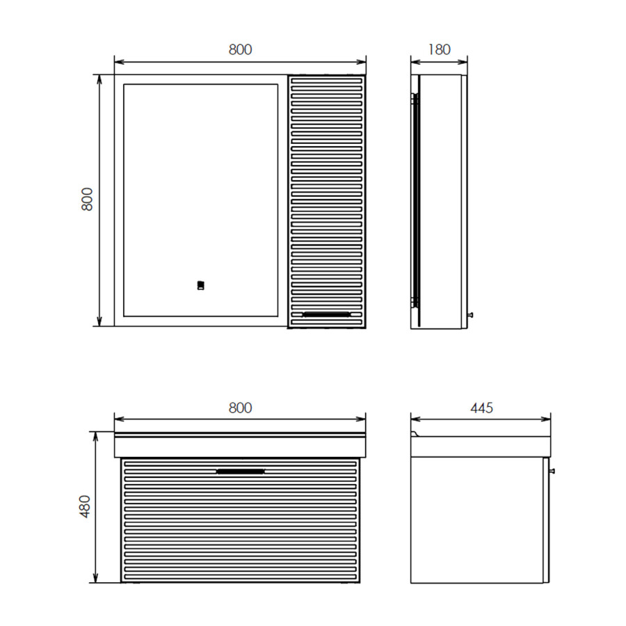 Шкаф подвесной Comforty Касабланка 25 серый шёлк 00-00017849CF