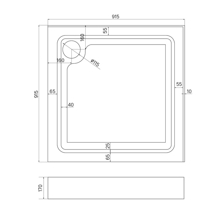 Iddis Optima Home душевой поддон 90х90 OPH1WS9i22