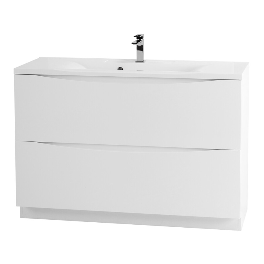 BelBagno MARINO-1000-2C-PIA-BL-P тумба с раковиной BB1000/445-LV-MR-PR напольная