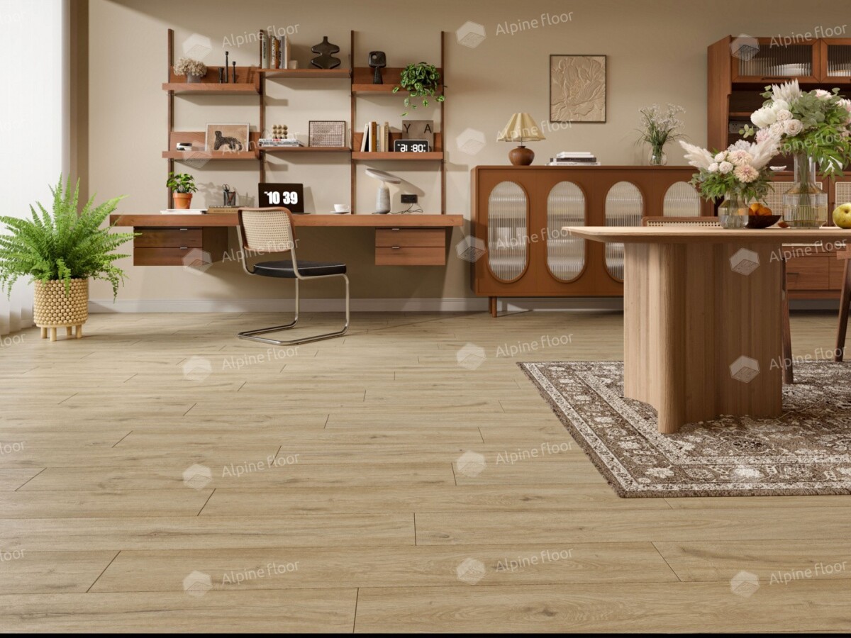Alpine Floor Solo Plus SPC ламинат Анданте ЕСО 14-1001-R 1220 х 183 х 4.0 mm