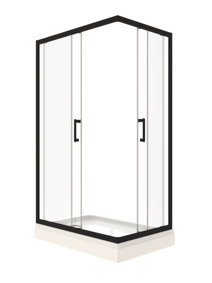 Triton pro Душевое Ограждение Фикс-Блэк 120х90 Щ0000077396