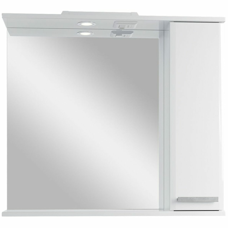 SanStar Аура зеркальный шкаф 80 см 294.1-2.4.1.