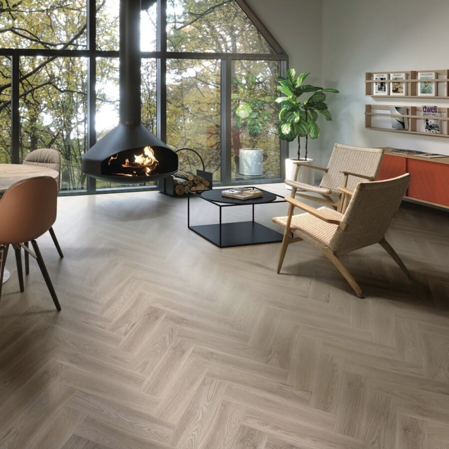 Ламинат SPC Royce Respect Дуб Кэш Ривер R2027 (1,31) 640x128мм MK-00012550