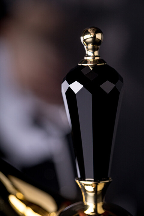 Смеситель для биде Boheme Tradizionale Nero Золото Черная керамика 256