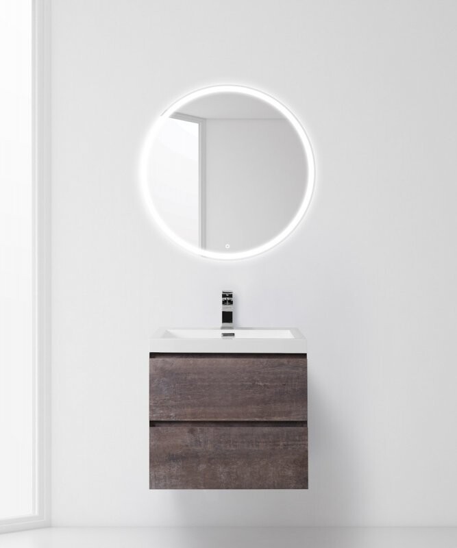 BelBagno LUCE-600-2C-SO-PT тумба с раковиной подвесная