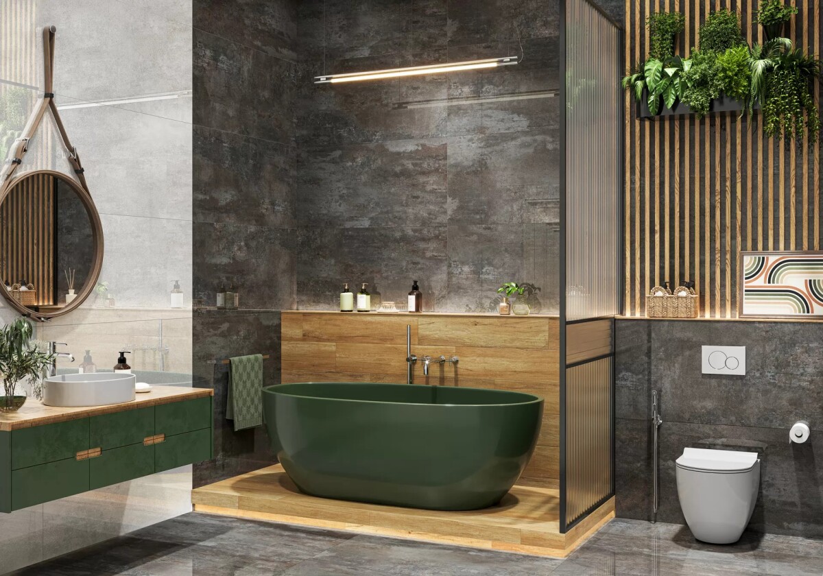 Керамогранит 60120IRN55HG LCM Iron Steel Суперполированный 600 x 1200 x 8 мм.