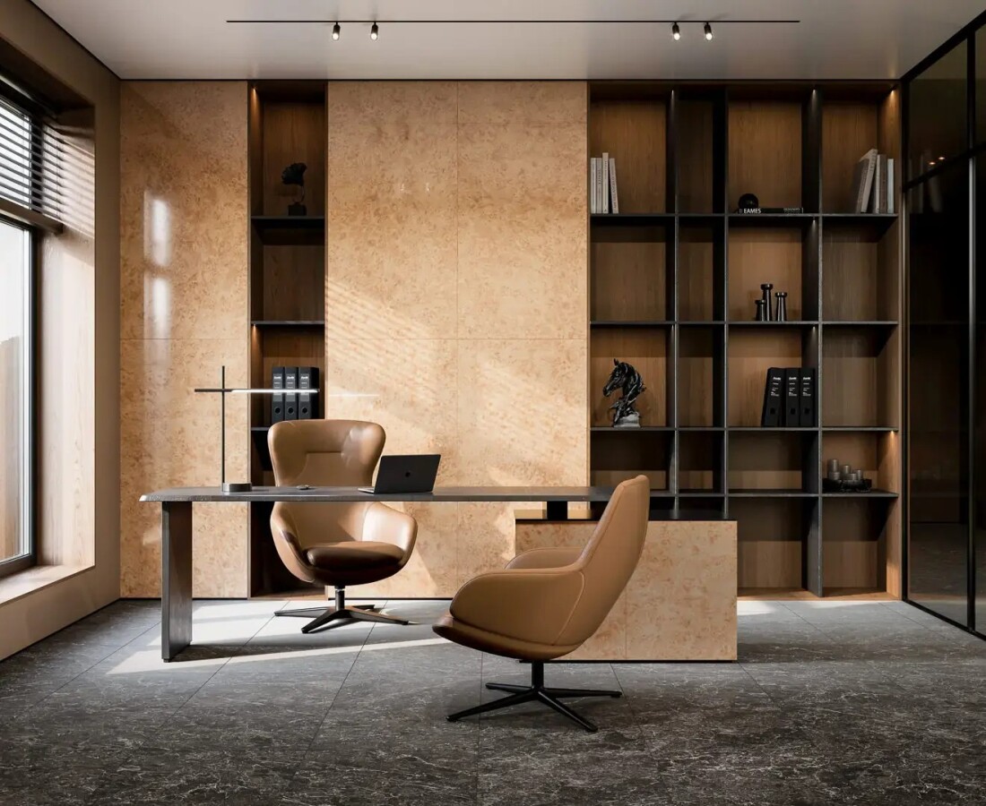Керамический гранит Kerama Marazzi Прованс Вердон Коричневый лаппатированный обрезной 80x160x0,9 KM8016G0162R