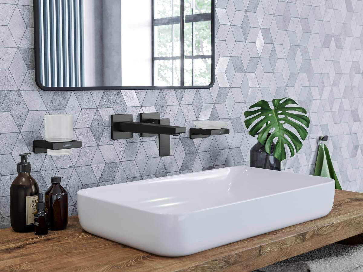 Hansgrohe AddStoris Мыльница черный матовый 41746670