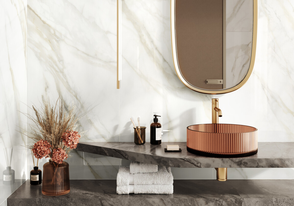 Керамогранит Artkera Group Стихия Мрамор полированный 600 x 1200 x 7 мм. 60120SIH08P