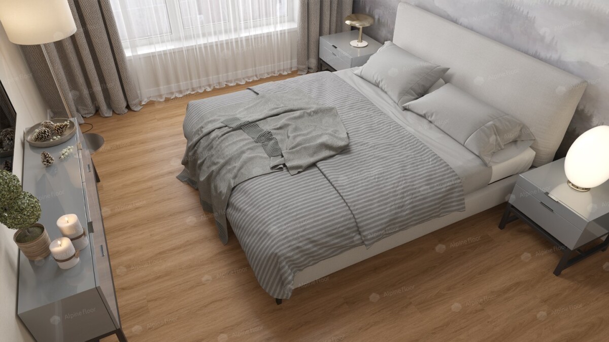 Alpine Floor Ultra Кварцвиниловая плитка LVT Дуб Рыжий ECO 5-21 1219.2 х 184.15 х 2 mm