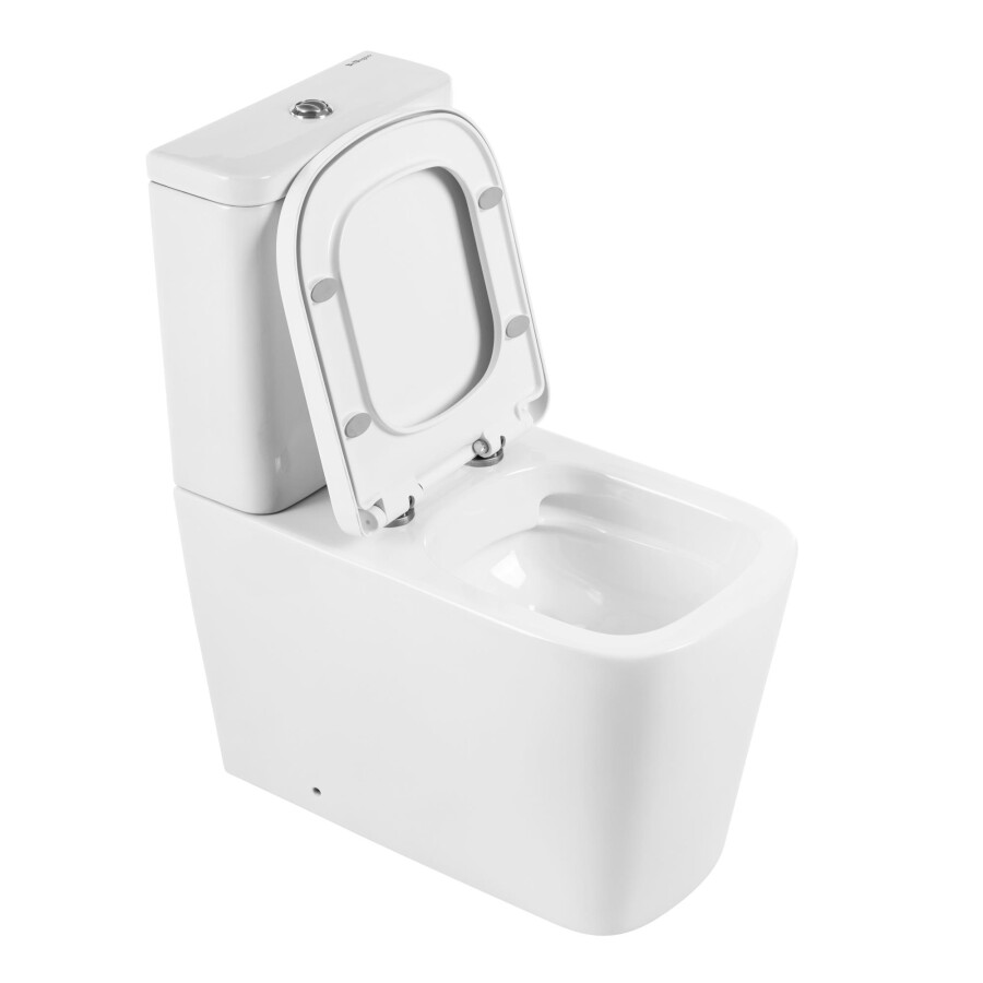 Унитаз-компакт безободковый BelBagno ALBANO BB120CPR BB120T