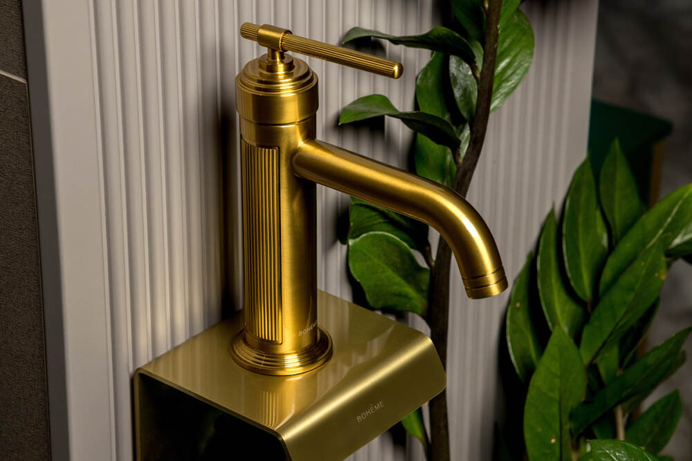 Смеситель для умывальника Boheme Eterna Bronze 171-BR