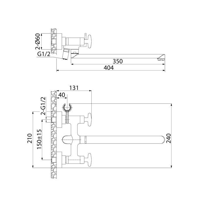 Iddis Acros смеситель для ванны ACRSBL2i10WA