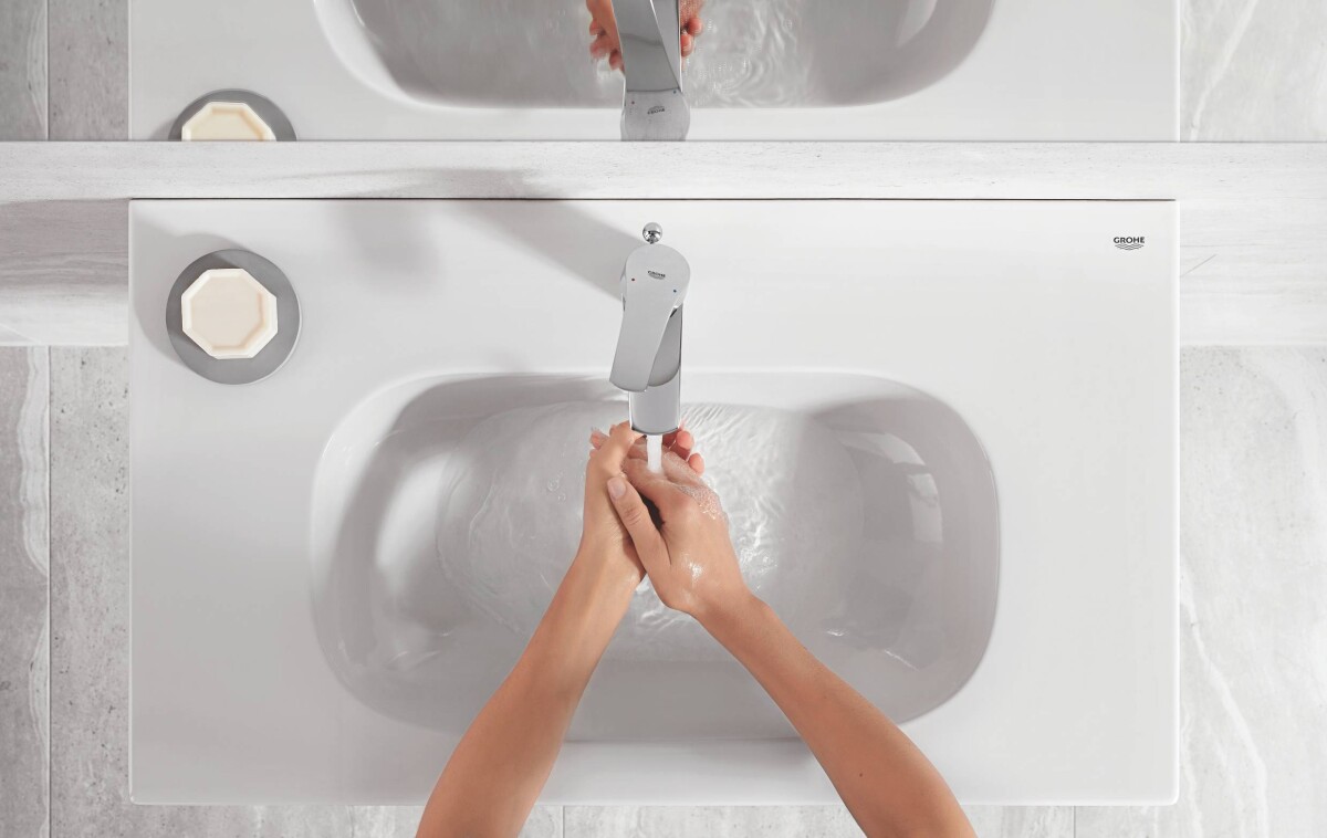 Grohe Euro Ceramic 3958400H раковина накладная 80 см альпин-белый