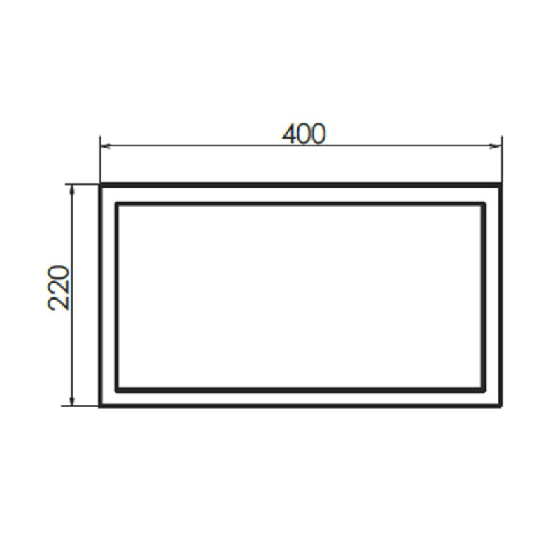 Comforty Лофт полка универсальная Черный матовый 00-00011013CF