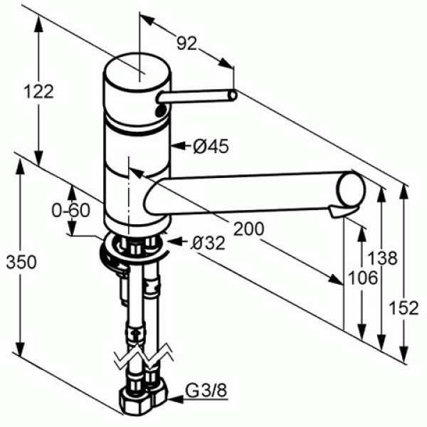 Kludi Scope смеситель для кухни 339390575