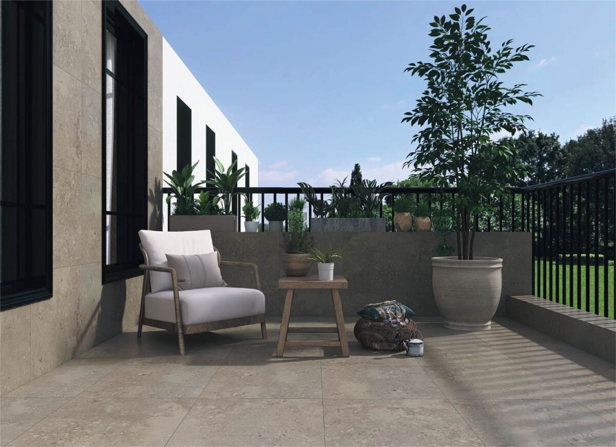 Керамогранит Eurotile Limestone Beige Mat 60x60 7930138704576
